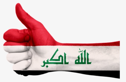 Iraq Flag Hand, HD Png Download, Transparent PNG