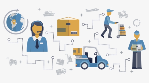 Transparent Logistics Png - Supply Chain Logistics Png, Png Download, Transparent PNG
