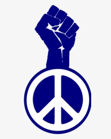 Fight The Power Occupy Wall Street Peace Fist Groovy - Black Power Fist Peace, HD Png Download, Transparent PNG