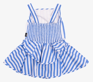 Rock Your Baby Blue Stripe Lana Romper Dress - Applikationen Für Jungs Selber Machen, HD Png Download, Transparent PNG