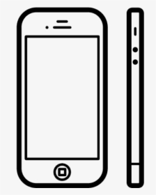 Free Png Download Iphone Side View Vector Png Images - Side View Of A Phone, Transparent Png, Transparent PNG