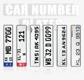 Car Number Plate Kerala, HD Png Download, Transparent PNG