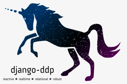 Django-ddp Reactive ★ Realtime ★ Relational ★ Robust - Invisible Pink Unicorn, HD Png Download, Transparent PNG