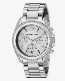 Michael Kors Silver Tone Watch, HD Png Download, Transparent PNG
