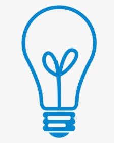 Light Bulb Icon Transparent , Png Download - Transparent Background Lightbulb Clipart, Png Download, Transparent PNG