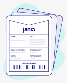 Stay Agile On Key Documents With Janio - Paper Product, HD Png Download, Transparent PNG
