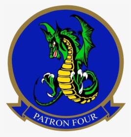 Patrol Squadron 4 Insignia 2015 - Vp 4 Skinny Dragons, HD Png Download, Transparent PNG