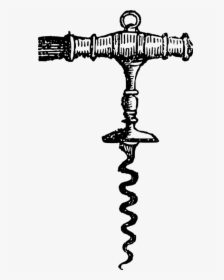 Weapon,cross,cold Weapon - Corkscrew Drawing Png, Transparent Png, Transparent PNG