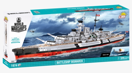 World Of Warships Lego Bismarck, HD Png Download, Transparent PNG