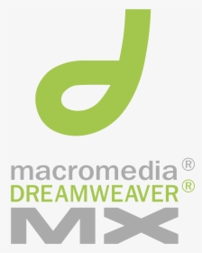 Macromedia Dreamweaver Mx Logo Png Transparent - Macro Dreamweaver Logo Vector, Png Download, Transparent PNG
