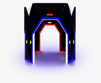 Laser Tag Arena Gates - Architecture, HD Png Download, Transparent PNG