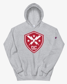 Dc Defenders Official Logo Pullover Hoodie Sweatshirt - Hoodie, HD Png Download, Transparent PNG