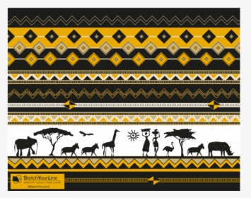African Images Rectangular Greeting Cards   Class - Herd, HD Png Download, Transparent PNG