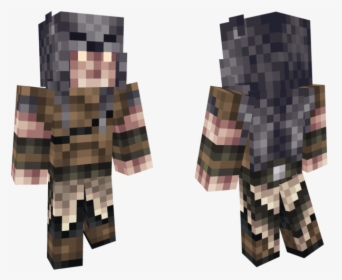 Minecraft Wolf Hood Skin, HD Png Download, Transparent PNG