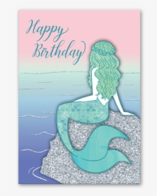 14 Mermaid Birthday Cards, HD Png Download, Transparent PNG