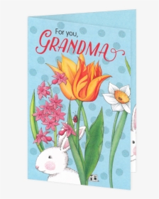 For You Grandma Easter Greeting Card - Tulip, HD Png Download, Transparent PNG