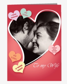 Custom Personalized Greeting Cards - Sorry Card For My Wife, HD Png Download, Transparent PNG