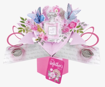 Mother S Day Perfume Bottle Pop-up Greeting Card Second - Mother's Day Pop Up Card, HD Png Download, Transparent PNG