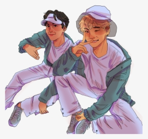 #bts #yoongi #hoseok #sope #yoonseok #btsfanart - Sope Yoonseok Sope Fanart Anime, HD Png Download, Transparent PNG