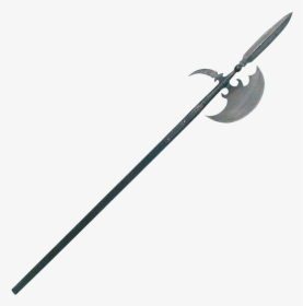 Authentics European Knights Halberd - Simple Trident Tattoo Designs, HD Png Download, Transparent PNG