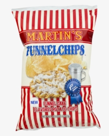 Martins Chips Funnel Cake, HD Png Download, Transparent PNG