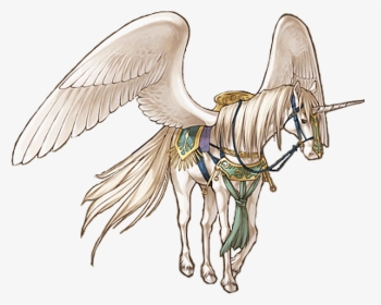 Pegasus Png Free Download - Fire Emblem Pegasus, Transparent Png, Transparent PNG