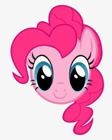 Pie Throwing Png - Pinkie Pie My Little Pony Face, Transparent Png, Transparent PNG