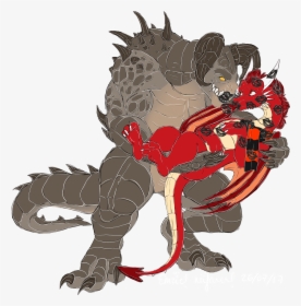 C Thorn And The Deathclaw - Deathclaw Furry, HD Png Download, Transparent PNG