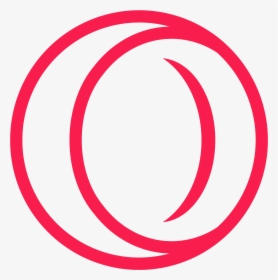 Opera Browser Logo Lineart - Opera Gx Icon Png, Transparent Png, Transparent PNG