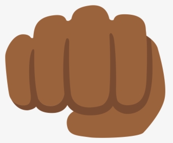 Clip Art Fist Pump Emoji - Black Fist Pump Emoji, HD Png Download, Transparent PNG