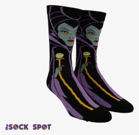 Transparent Maleficent Png - Disney Socks Villain, Png Download, Transparent PNG