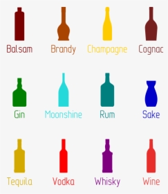 Alcoholic Drink Clipart Rum Fizzy Drinks Clip Art - Alcoholic Drink, HD Png Download, Transparent PNG