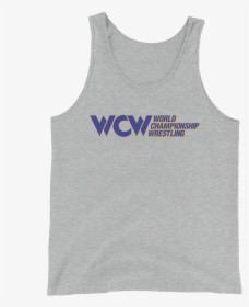 Wcw Classic Logo Unisex Tank Top   Class - Mary Poppers Tank Top, HD Png Download, Transparent PNG