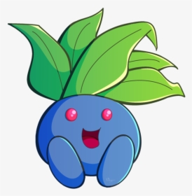 Blue Pokemon With Green Leaves, HD Png Download, Transparent PNG