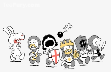 Monty Python, Peanuts, And Teefury Image - Peanuts Monty Python, HD Png Download, Transparent PNG