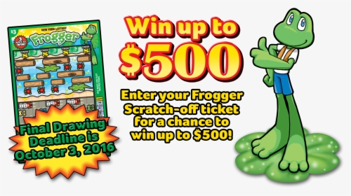 Hops Clipart Frogger - Cartoon, HD Png Download, Transparent PNG