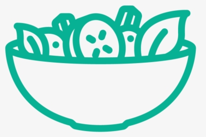 Salad Bowl Vector - Salad Bowl Vector Art, HD Png Download, Transparent PNG