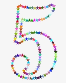All Photo Png Clipart - Rainbow Number 5 Transparent Background, Png Download, Transparent PNG