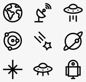 Planet Symbols Png - Hand Drawn Icon Png, Transparent Png, Transparent PNG