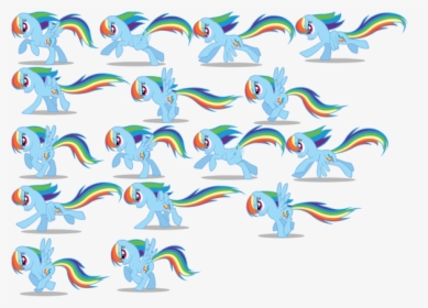 My Little Pony Run Cycle, HD Png Download, Transparent PNG