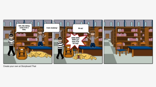 Library Scene In Storyboarding, HD Png Download, Transparent PNG