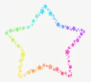#soft #cyber #goth #rainbow #star #cybergoth #edit - Craft, HD Png Download, Transparent PNG