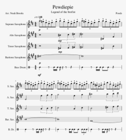 Red Like Roses Alto Sax Sheet Music, HD Png Download, Transparent PNG
