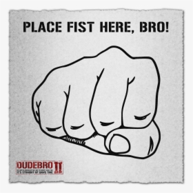 Fist Bump Place Fist Here, HD Png Download, Transparent PNG