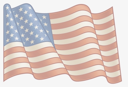 Flag Of The United States Vintage - Vintage American Flag Png, Transparent Png, Transparent PNG