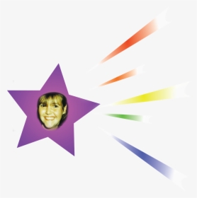 Shooting Star Clipart Rainbow - Tatuajes De Estrellas, HD Png Download, Transparent PNG