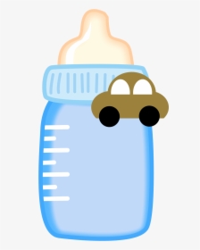 Beb Menino E Menina - Baby Bottle Clipart Png, Transparent Png, Transparent PNG