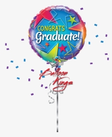 Congrats Graduate Stars - Balloon I Love You Png, Transparent Png, Transparent PNG