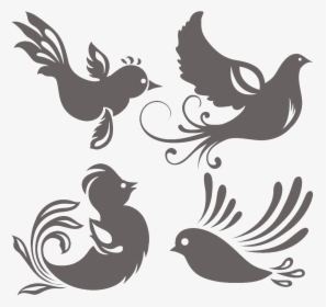 Bird Silhouette Computer File - Silhouette, HD Png Download, Transparent PNG