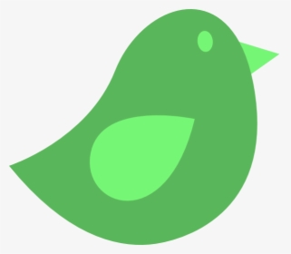 Cute Green Bird Clipart, HD Png Download, Transparent PNG